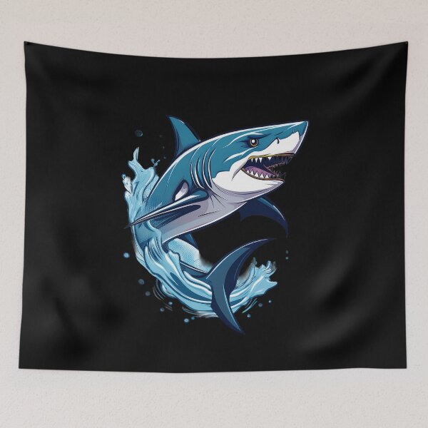 Item preview, Born to Swim with Sharks designed and sold by RockitBaby.