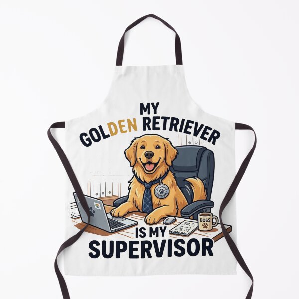 Item preview, My Golden Retriever Is My Supervisor designed and sold by ClaussShop.