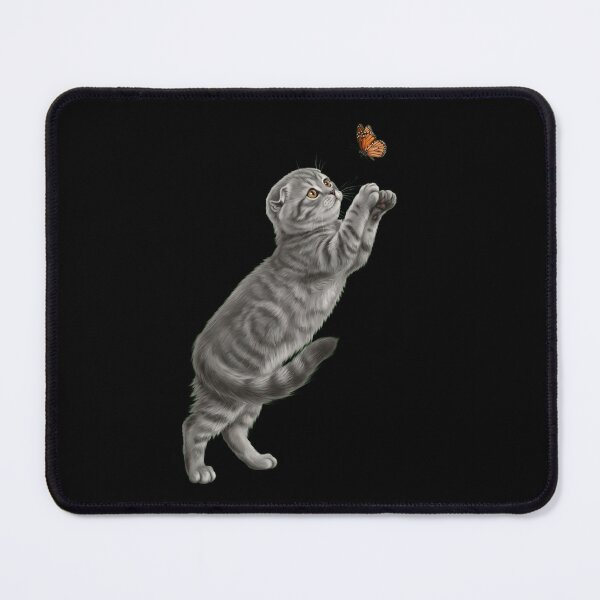 Item preview, Scottish Fold Cat with Butterfly Kitten Mom Owner designed and sold by TerryConnells.