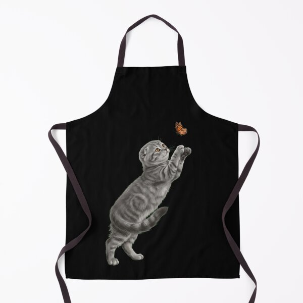 Item preview, Scottish Fold Cat with Butterfly Kitten Mom Owner designed and sold by TerryConnells.