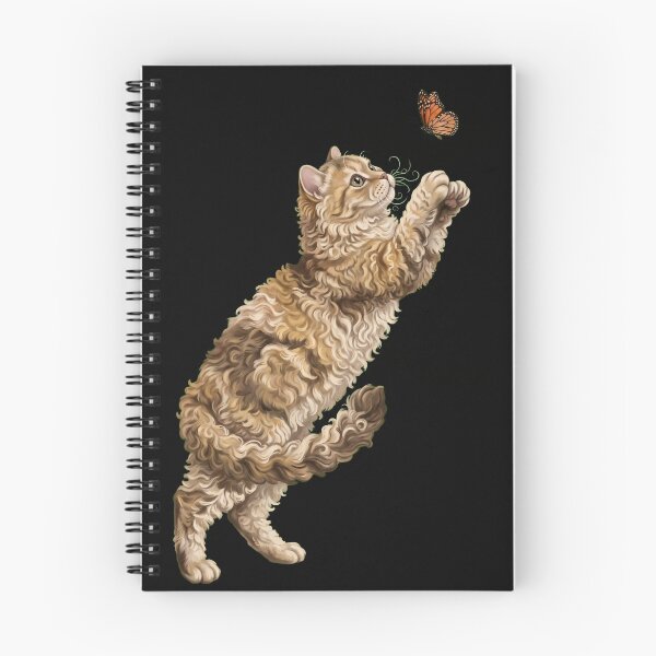 Item preview, Selkirk Rex Cat with Butterfly Kitten Mom Owner designed and sold by TerryConnells.