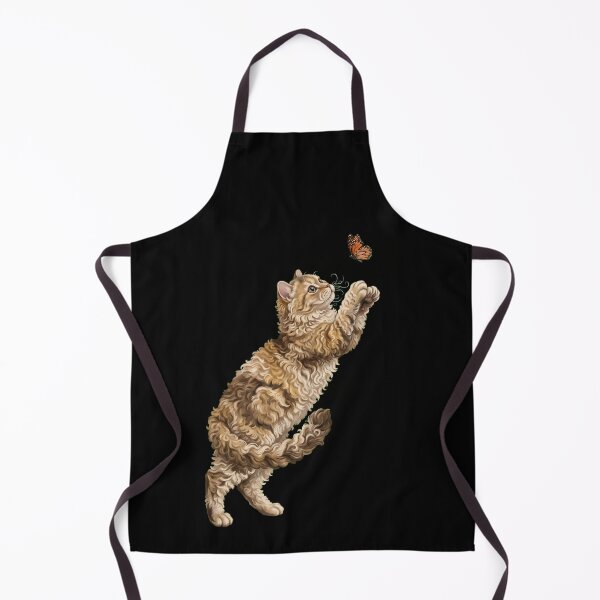 Item preview, Selkirk Rex Cat with Butterfly Kitten Mom Owner designed and sold by TerryConnells.