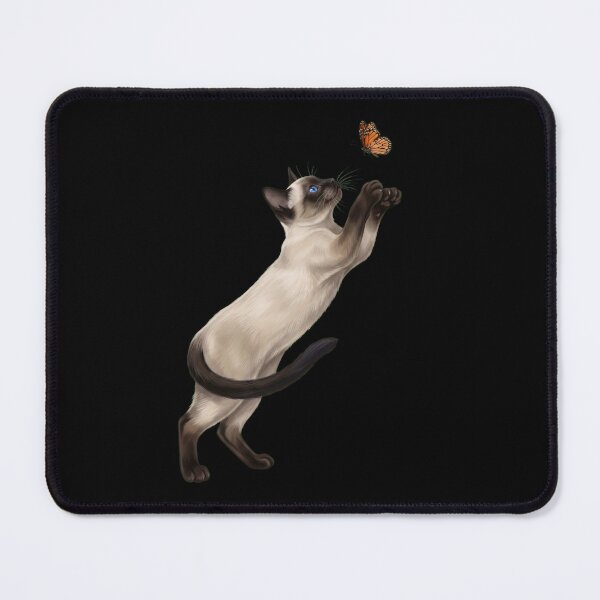 Item preview, Siamese Cat with Butterfly Kitten Mom Owner designed and sold by TerryConnells.