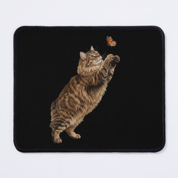 Item preview, Siberian Cat with Butterfly Kitten Mom Owner designed and sold by TerryConnells.