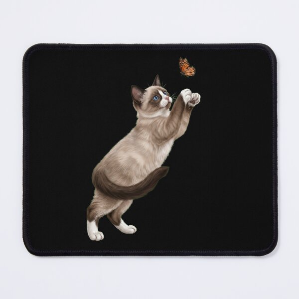 Item preview, Snowshoe Cat with Butterfly Kitten Mom Owner designed and sold by TerryConnells.
