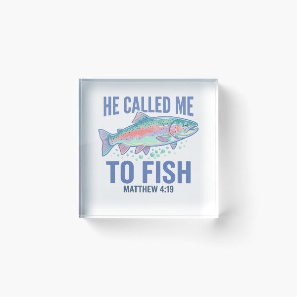 Item preview, He called me to fish designed and sold by Tiny-Love ⭐⭐⭐⭐⭐.