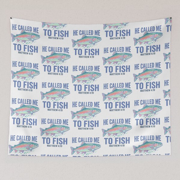 Item preview, He called me to fish designed and sold by Tiny-Love ⭐⭐⭐⭐⭐.
