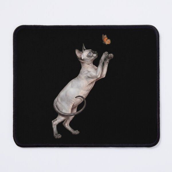 Item preview, Sphynx Cat with Butterfly Kitten Mom Owner designed and sold by TerryConnells.