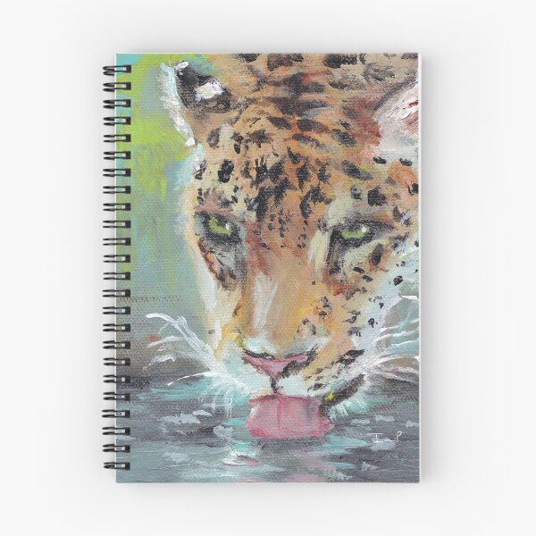 Item preview, Leopard Drinking Water designed and sold by themonigallery.