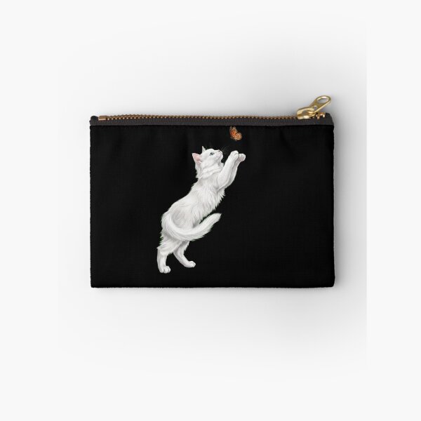 Item preview, Turkish Angora Cat with Butterfly Kitten Mom Owner designed and sold by TerryConnells.