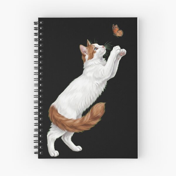 Item preview, Turkish Van Cat with Butterfly Kitten Mom Owner designed and sold by TerryConnells.