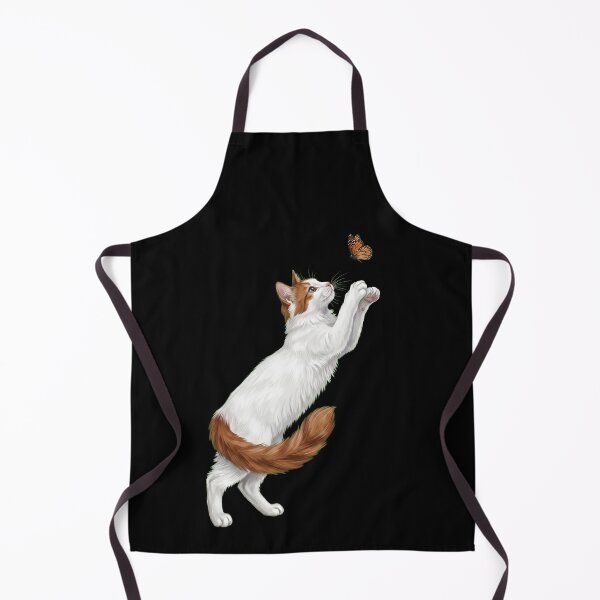 Item preview, Turkish Van Cat with Butterfly Kitten Mom Owner designed and sold by TerryConnells.