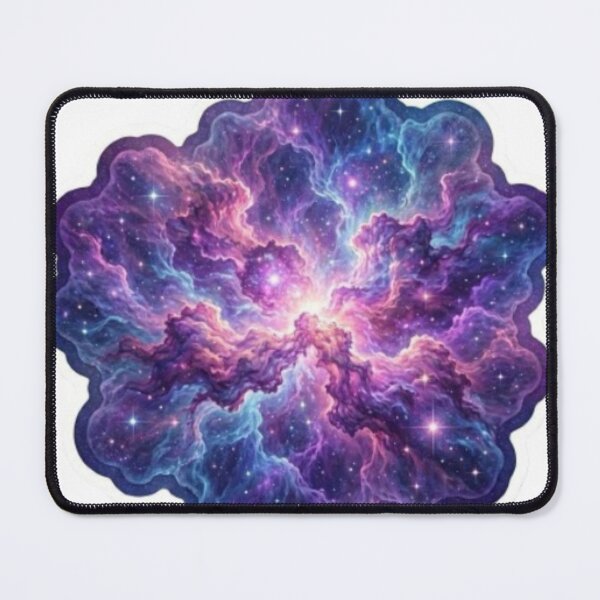 Item preview, Vibrant Nebula Cloud Space Sticker designed and sold by ckartes100.