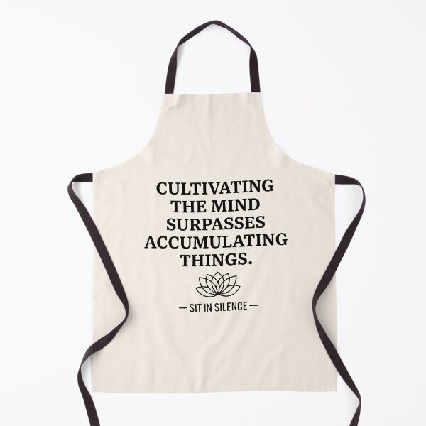Item preview, Cultivating the Mind Minimalist Quote designed and sold by SitInSilence24.