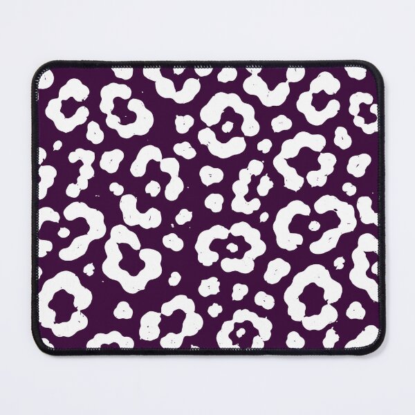 Item preview, Modern Leopard Pattern in purplle and White designed and sold by Napofazarte.