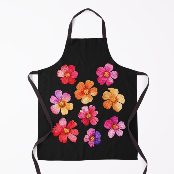 Item preview, Cosmos Garden Set Embroidery designed and sold by ColorSplash123.