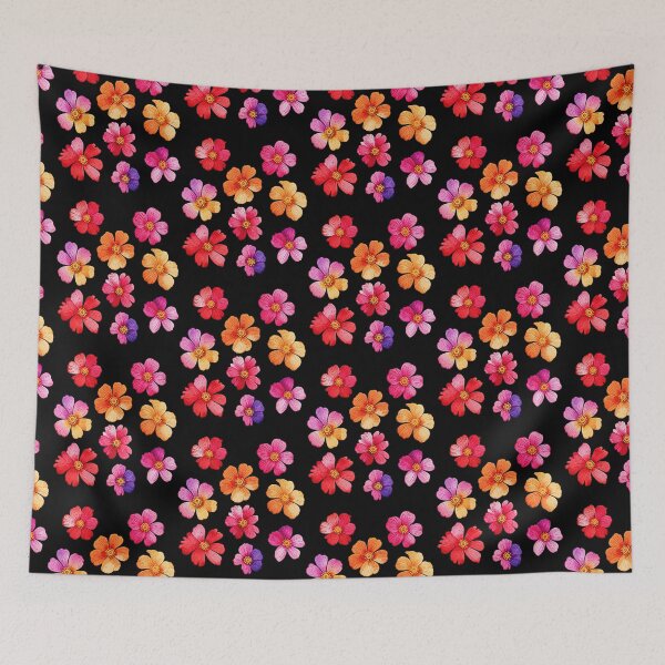 Item preview, Cosmos Garden Set Embroidery designed and sold by ColorSplash123.