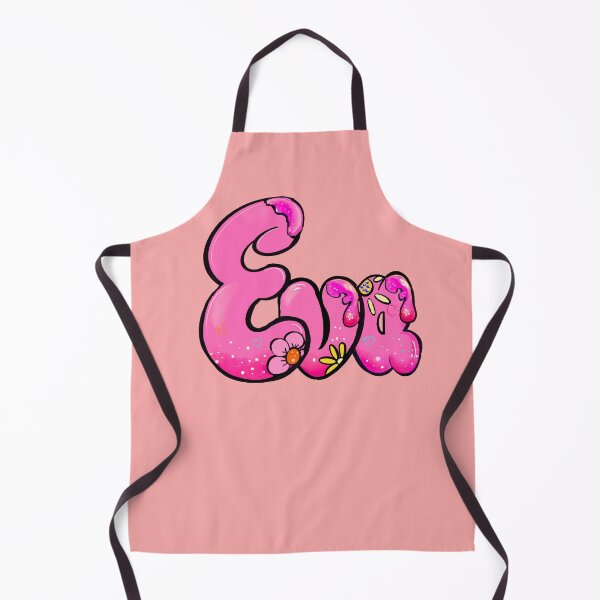 Item preview, Eva name with flowers - pink floral aesthetic  designed and sold by Artonmytee.