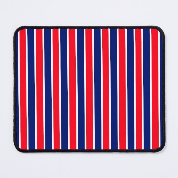 Item preview, Red and Blue Stripes Pattern designed and sold by OneThreeSix.