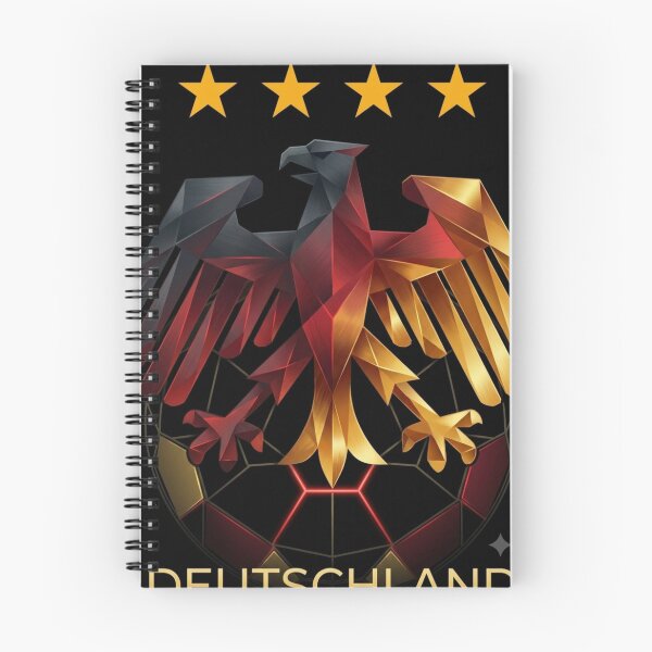 Item preview, Geometric German Eagle Soccer Pride Modern Abstract Art designed and sold by pixelandpassionart.