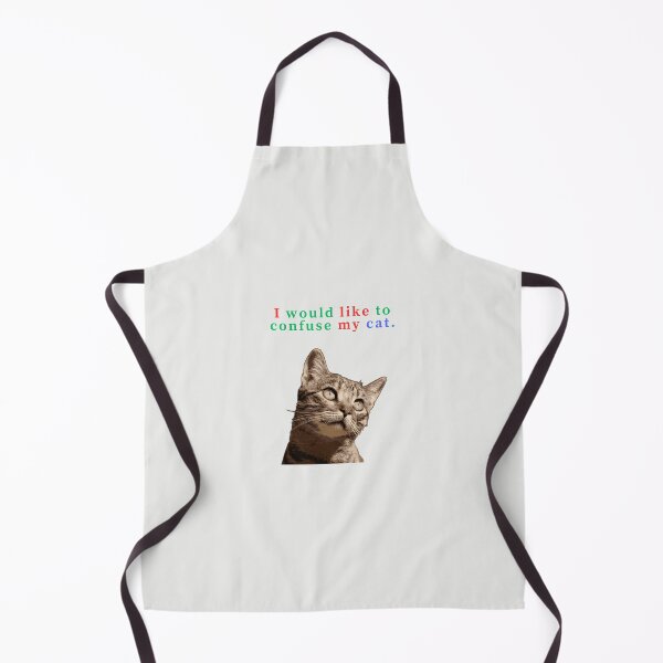 Item preview, I would like to confuse my cat. designed and sold by Monkyra.