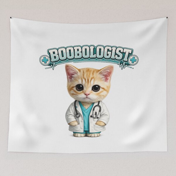 Item preview, Boobologist Cat designed and sold by jeehh.