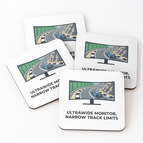 Item preview, Ultrawide Problems - Sim Racing Humor designed and sold by GarageGraphics.