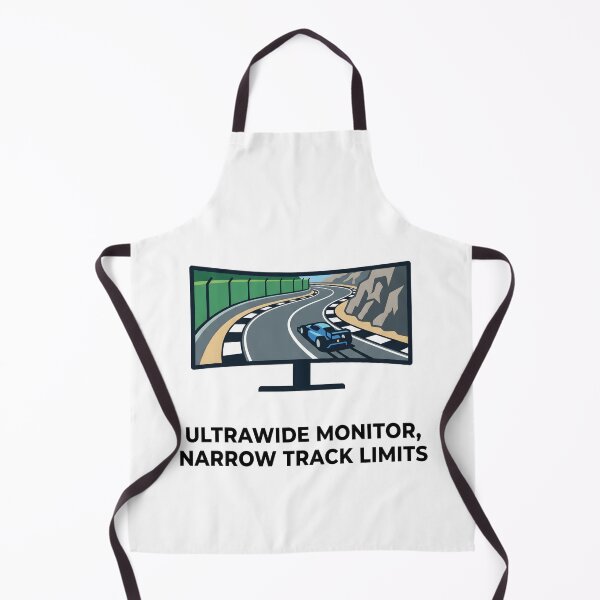 Item preview, Ultrawide Problems - Sim Racing Humor designed and sold by GarageGraphics.