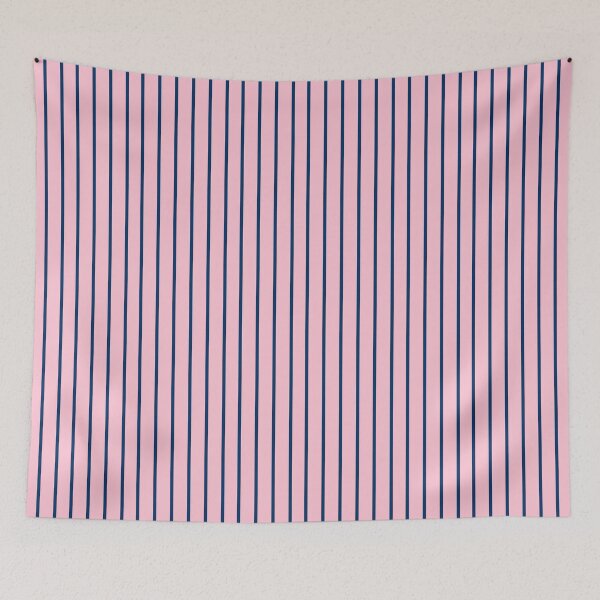 Item preview, Pink with Blue Stripes Pattern designed and sold by OneThreeSix.