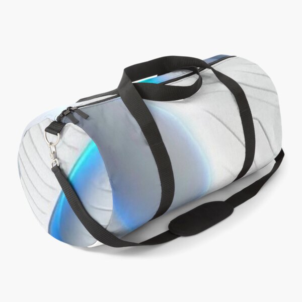 Item preview, Futuristic Neon Blue Light White 3D Waves Abstract designed and sold by LYAN-STORE.