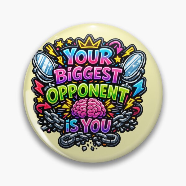 Item preview, Your Biggest Opponent is You designed and sold by DesignPrePress.