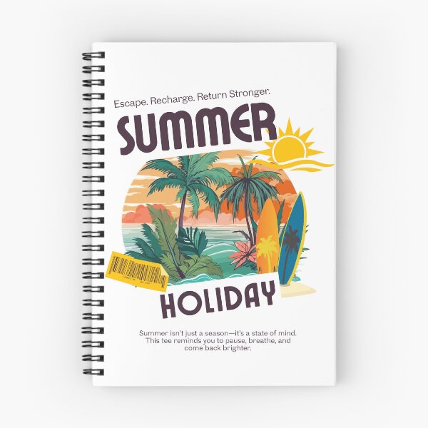 Item preview, Summer Holiday | Vintage Surf Graphic Streetwear T-Shirt designed and sold by THE_OPULENCE.