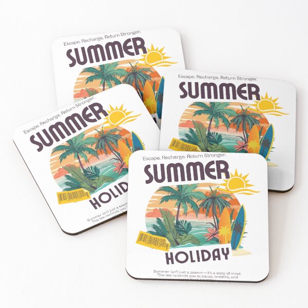 Item preview, Summer Holiday | Vintage Surf Graphic Streetwear T-Shirt designed and sold by THE_OPULENCE.