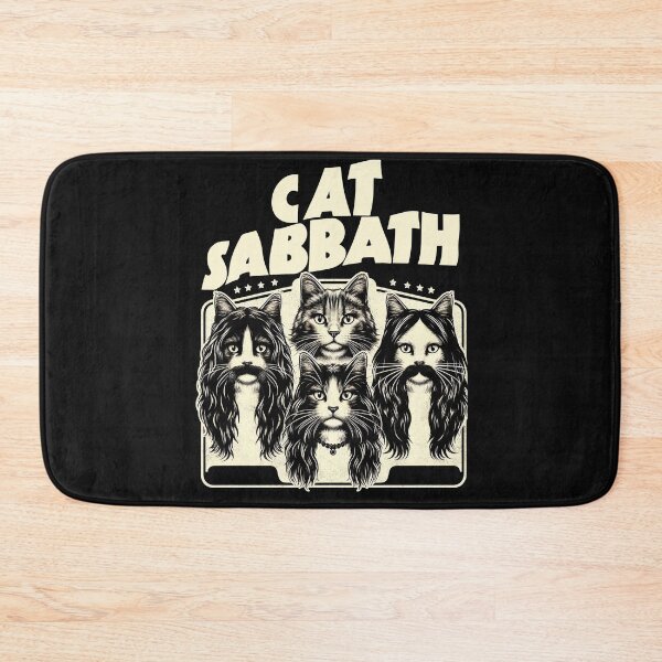 Item preview, Cat Sabbath designed and sold by Musicdrip.