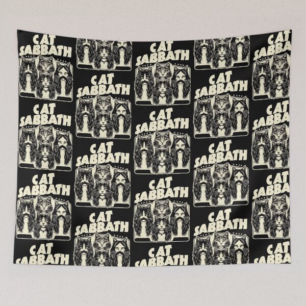 Item preview, Cat Sabbath designed and sold by Musicdrip.