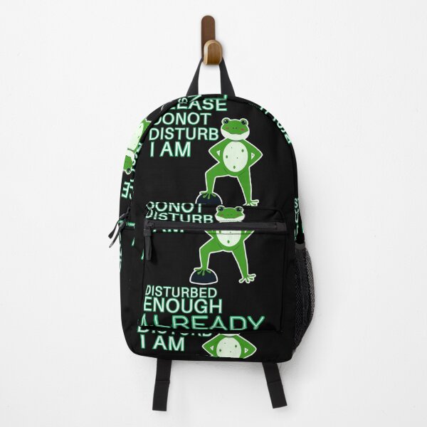 Item preview, Please Do Not Disturb I Am Disturbed Enough Already Frog designed and sold by SoftAuraStudi0.