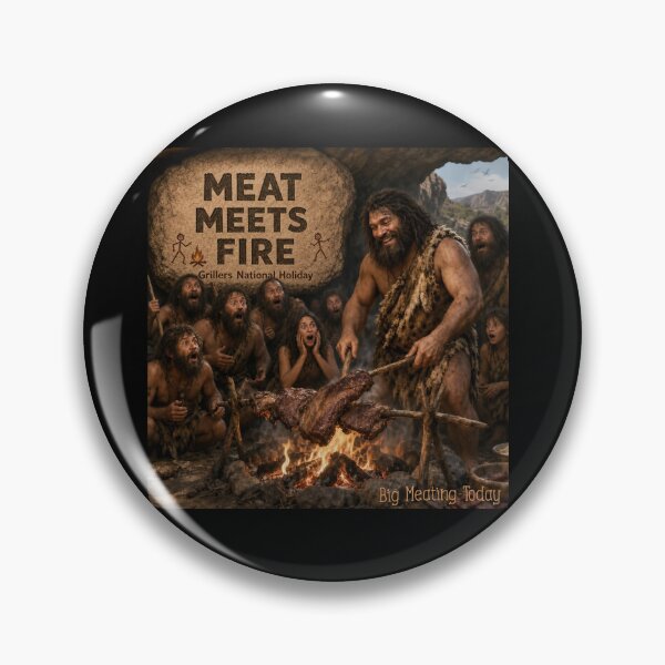 Item preview, MEAT MEETS FIRE designed and sold by BabaSoti.