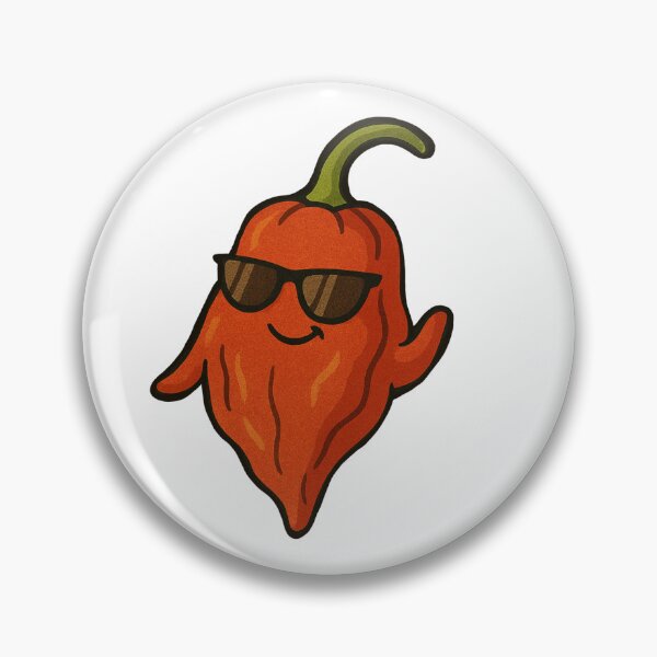 Item preview, Cool Ghost Pepper designed and sold by Arts from the Hart.