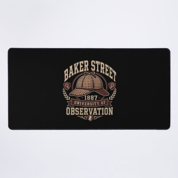 Item preview, University of Observation Baker Street Sherlock Holmes Emblem designed and sold by Fenay Designs.