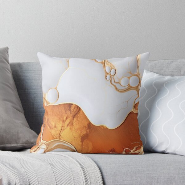 Item preview, Luxury Liquid Gold Marble Abstract Fluid Waves designed and sold by LYAN-STORE.
