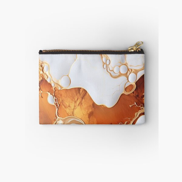 Item preview, Luxury Liquid Gold Marble Abstract Fluid Waves designed and sold by LYAN-STORE.