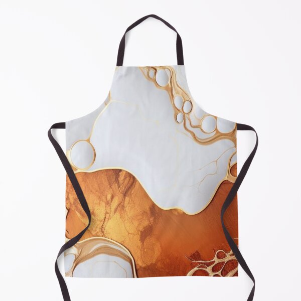 Item preview, Luxury Liquid Gold Marble Abstract Fluid Waves designed and sold by LYAN-STORE.