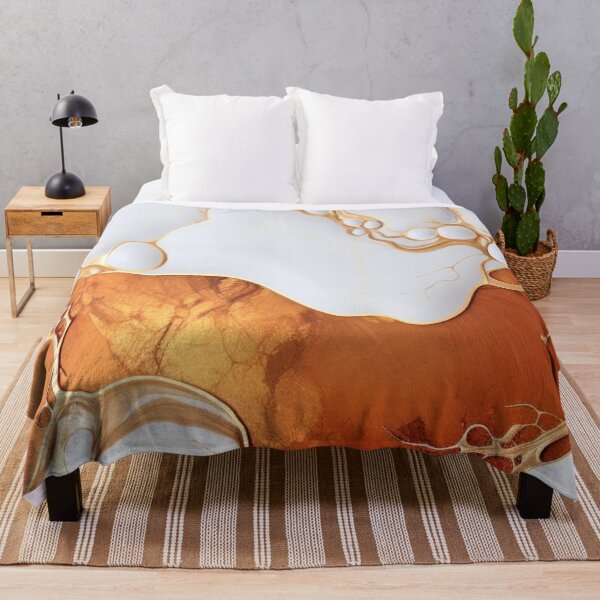 Item preview, Luxury Liquid Gold Marble Abstract Fluid Waves designed and sold by LYAN-STORE.