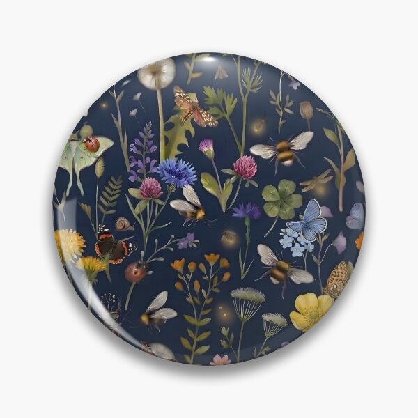 Item preview, Bees and wildflowers designed and sold by Differenceee.