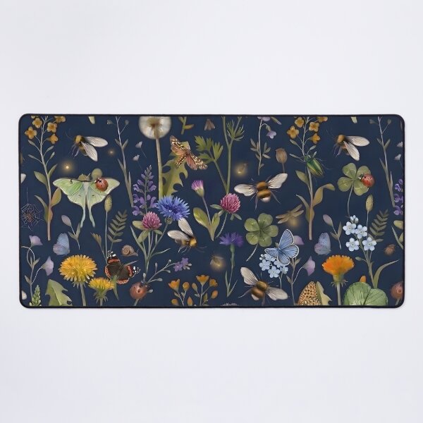 Item preview, Bees and wildflowers designed and sold by Differenceee.