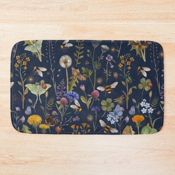 Item preview, Bees and wildflowers designed and sold by Differenceee.