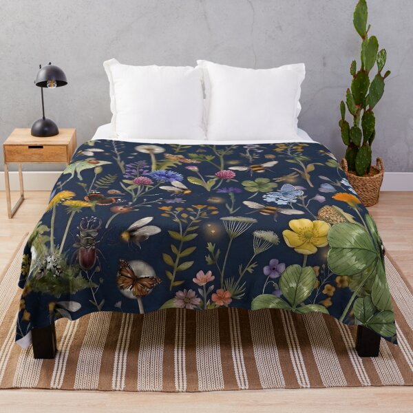 Item preview, Bees and wildflowers designed and sold by Differenceee.
