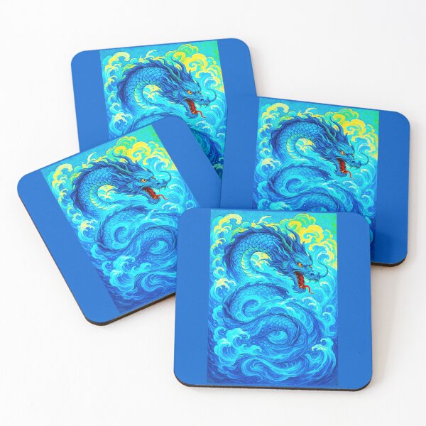 Item preview, ⚡ ELEMENTAL DRAGONS COLLECTION ⚡- WATER - v2 designed and sold by WheelieGdArt.