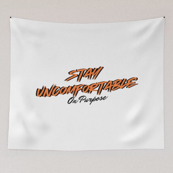 Item preview, Stay uncomfortable on purpose designed and sold by Positive Mindzet!.