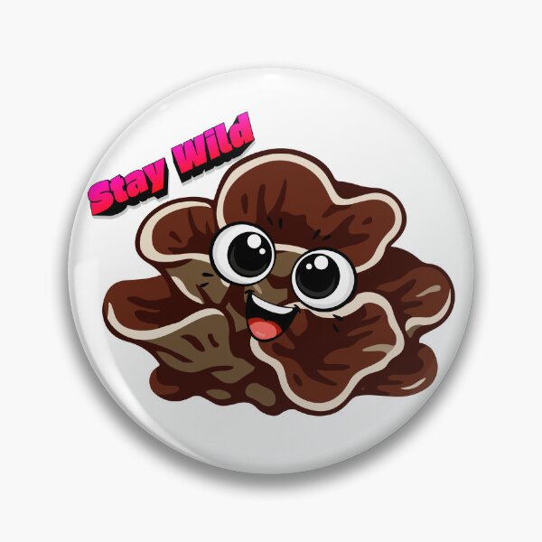 Item preview, Stay Wild Cute Mushroom Sticker | Kawaii Cottagecore Forest Art designed and sold by Pandey14.